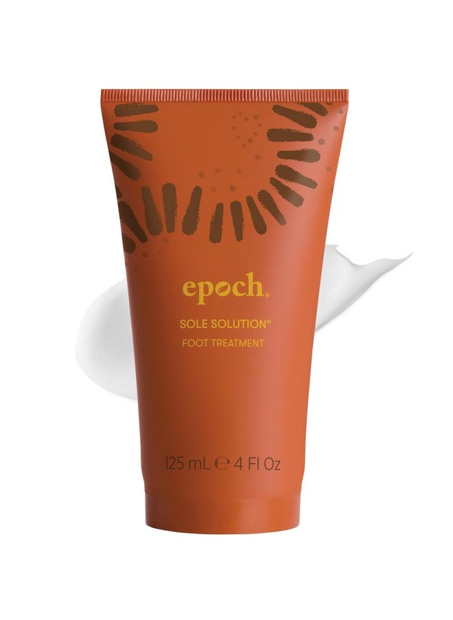 Nu Skin Epoch Sole Solution | Effective Foot Cream for Dry Cracked Heels and Feet | Foot Care with Urea Cream for Feet | Repair Foot Health | Moisturizer & Lotion for Clean Feet | 4 Fl Oz | 1 Pack