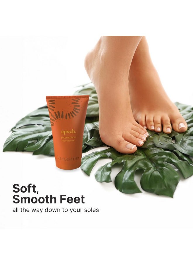 Nu Skin Epoch Sole Solution | Effective Foot Cream for Dry Cracked Heels and Feet | Foot Care with Urea Cream for Feet | Repair Foot Health | Moisturizer & Lotion for Clean Feet | 4 Fl Oz | 1 Pack