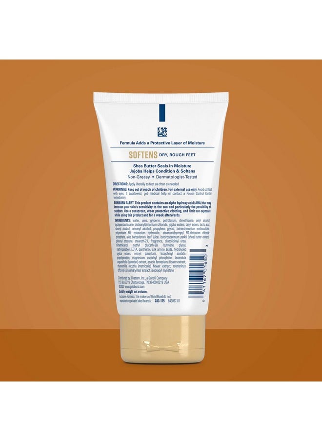 Gold Bond Softening Foot Cream, 4 oz., With Shea Butter to Soften Rough & Dry Feet