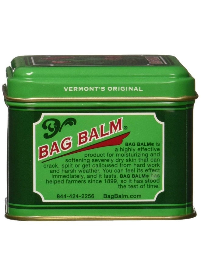 Bag Balm Skin Moisturizer - Full Body Hydrating Skin Care: Dry Hands, Lips, Face, Feet & More - Unscented, Cruelty & Paraben Free - Day & Night, Men & Women, Vermont's Original (4oz Tin, Made in USA)