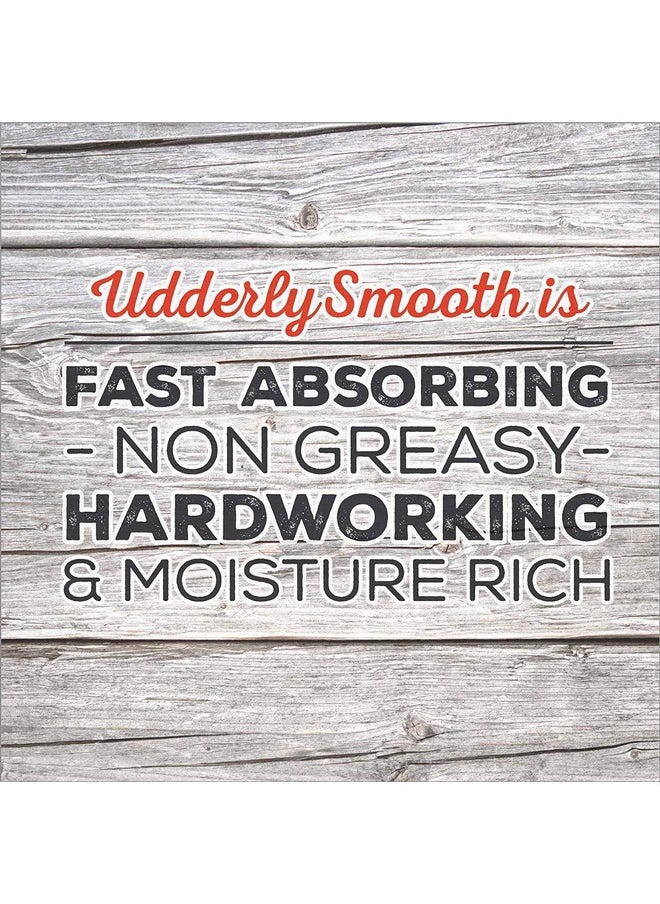 UDDERLY SMOOTH Foot Cream with Shea Butter, Lightly Scented, 8 Ounce Jar