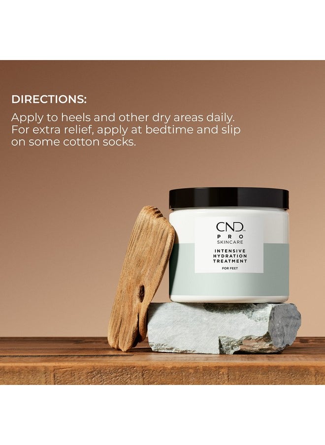 CND Pro Skincare Intensive Hydration Treatment for Feet, Relieves Severely Dry Skin on Soles and Heels, 15 Fl Oz