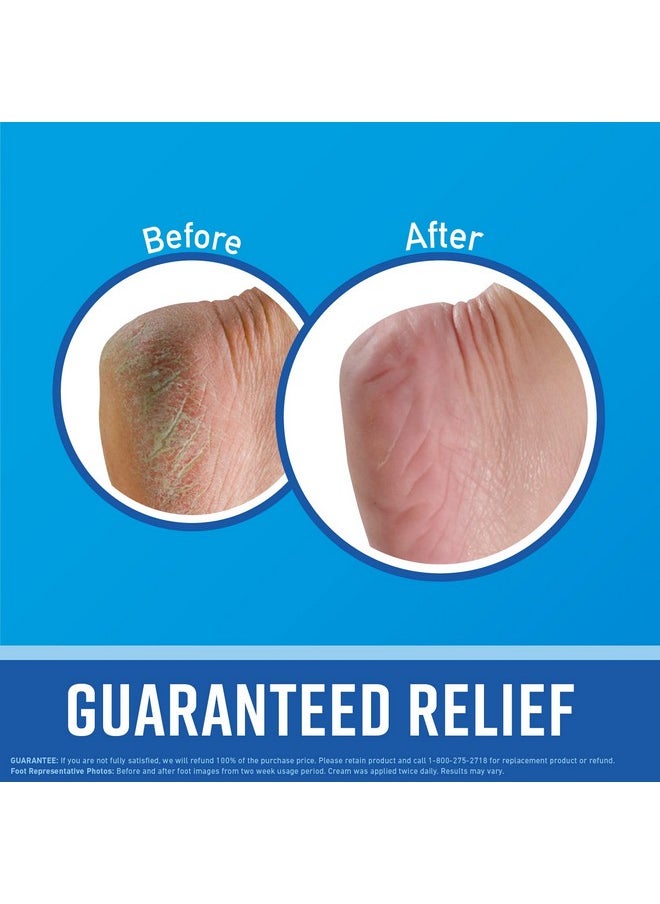 O'Keeffe's for Healthy Feet Foot Cream; Guaranteed Relief for Extremely Dry; Cracked Feet; Clinically Proven to Instantly Boost Moisture Levels; 3.0 Ounce Tube; (Pack of 1)