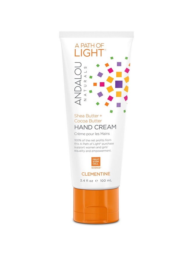Andalou Naturals Clementine Hand Cream, 3.4 Ounce