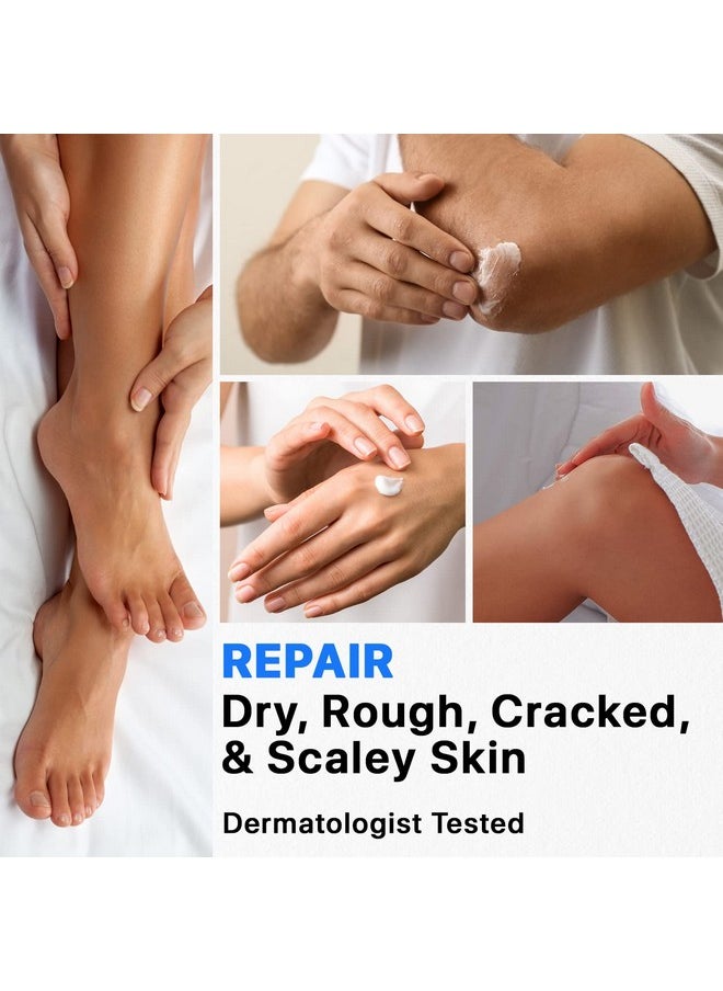 Ebanel Urea Cream 40% plus Salicylic Acid 2%, Foot Cream for Dry Cracked Heels Feet Knees Elbows Hands, Foot Dead Skin Cuticle Callus Remover Toenail Softener, Keratolytic Skin Barrier Repair Cream