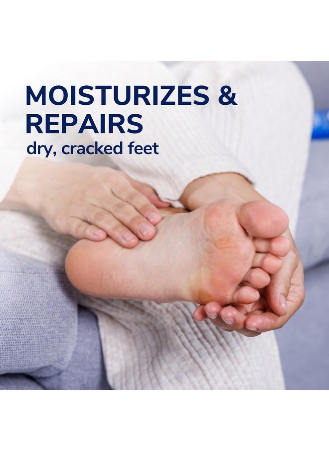 Dr. Scholl's Dry, Cracked Foot Repair Ultra-Hydrating Foot Cream Moisturizer, 3.5 oz, Skin Care Foot Lotion with 25% Urea for Dry Cracked Feet, Heals and Moisturizes for Healthy Feet
