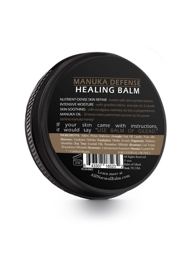 Tea Tree Balm - Foot Cream with Tea Tree and Manuka Oil, Intensive Moisture for Itchy Feet, Softens Skin Irritations, Balm for Eczema, Rashes, Dry Skin By Balm of Gilead (2 fl oz)