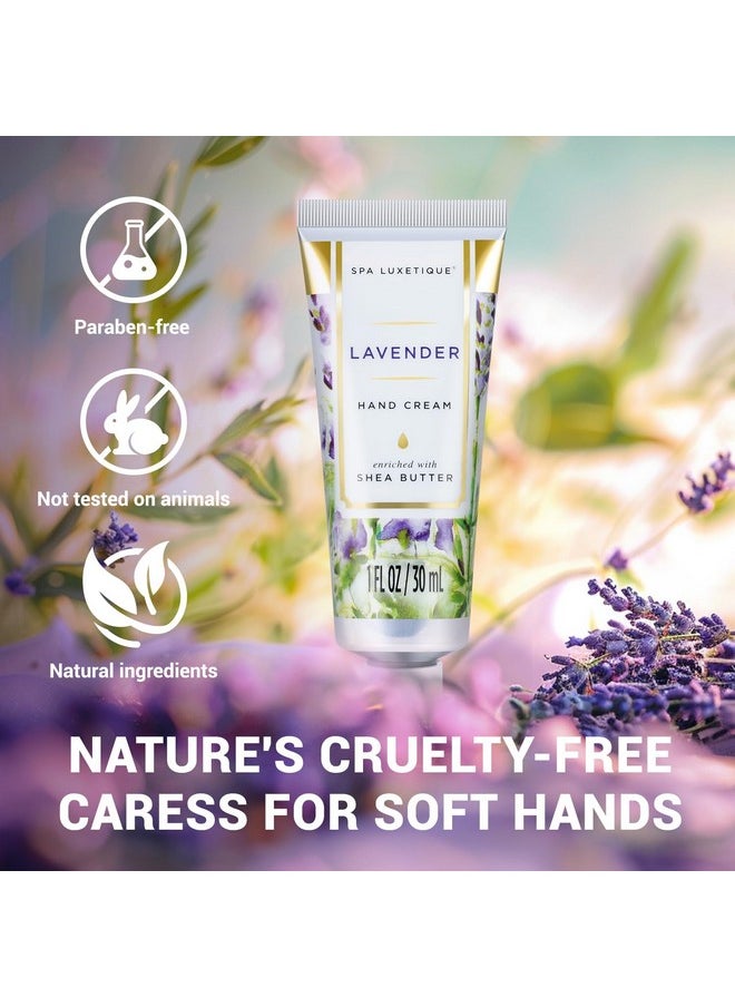 spa luxetique Hand Cream Hand Cream Set Gift for Women Hand Lotion with Natural Aloe and Vitamin E for Dry Skin Mini Travel Size Scented Hand Lotion for Women Birthday Gifts| 6 x 1.0 oz/30ml