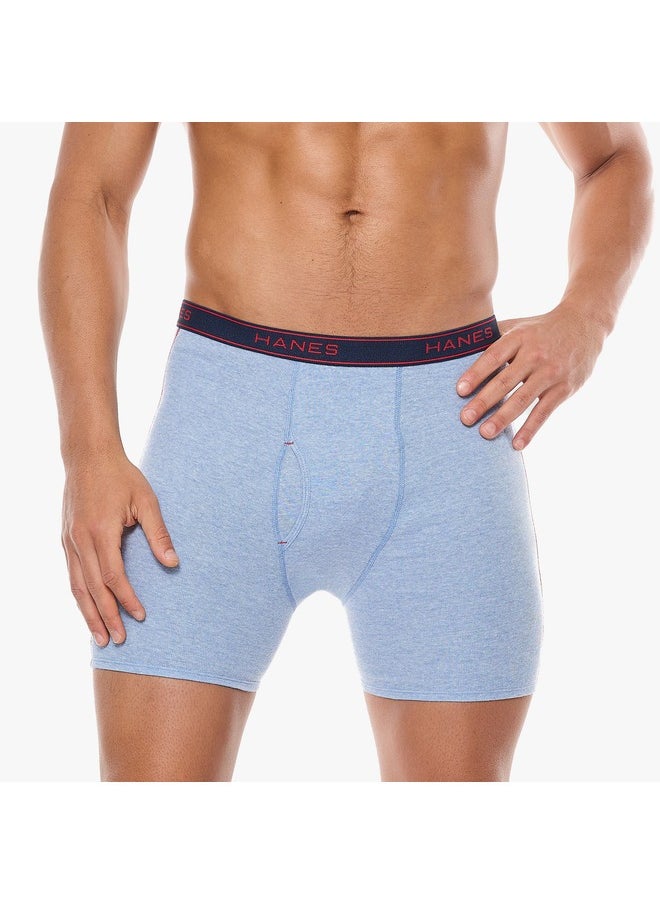 HANES Boxer Brief Mens Hanes 2396P2-2Pcs Multicolor