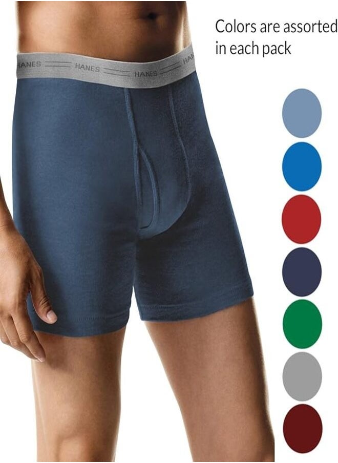 HANES Boxer Brief Mens Hanes 2396P2-2Pcs Multicolor