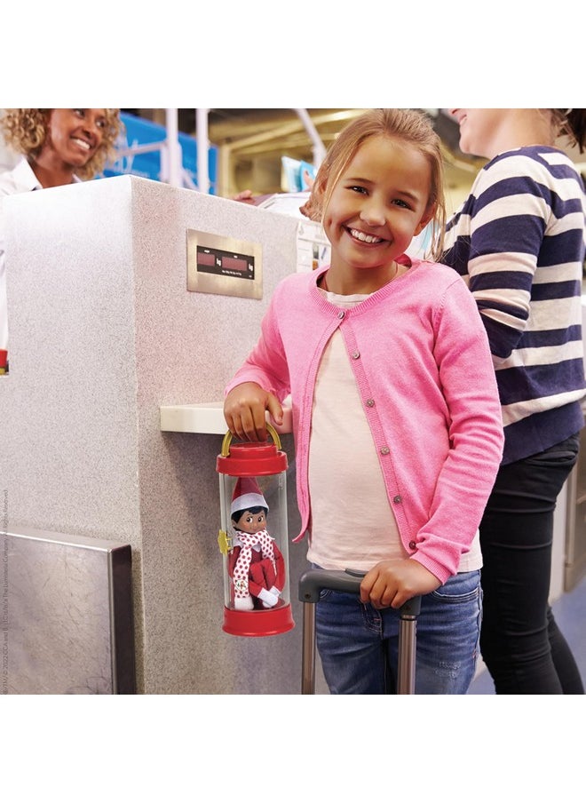 The Elf on the Shelf Scout Elf Carrier The Official Carrier from The North Pole for Scout Elf Family Adventures - Includes 2 Message Tags