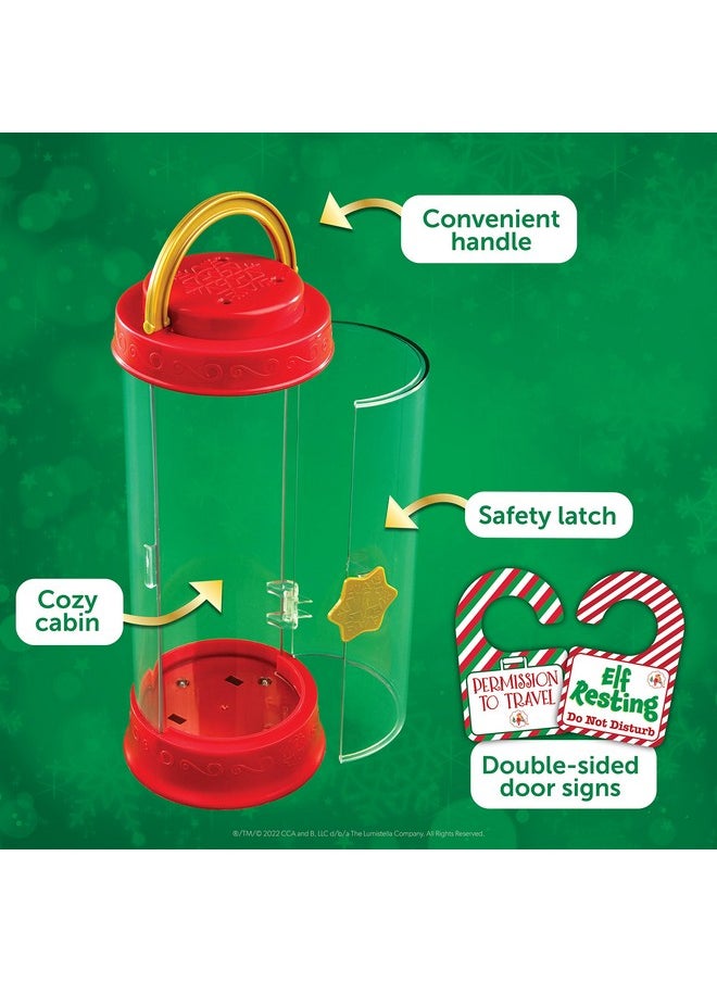 The Elf on the Shelf Scout Elf Carrier The Official Carrier from The North Pole for Scout Elf Family Adventures - Includes 2 Message Tags