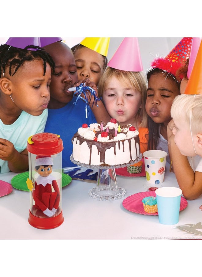 The Elf on the Shelf Scout Elf Carrier The Official Carrier from The North Pole for Scout Elf Family Adventures - Includes 2 Message Tags