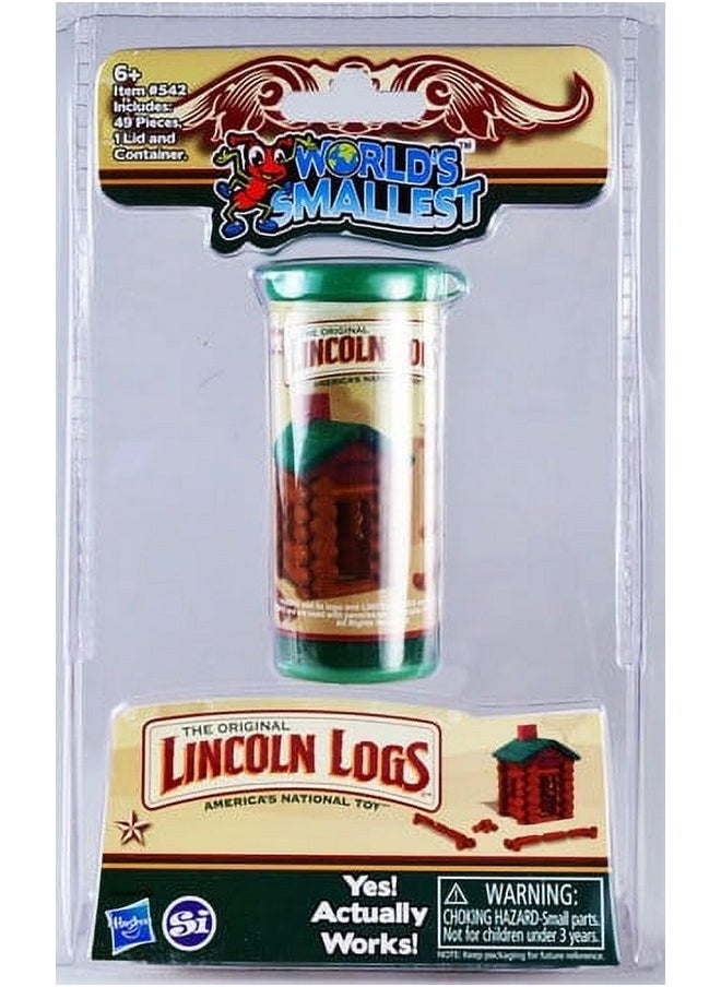 World's Smallest Lincoln Logs