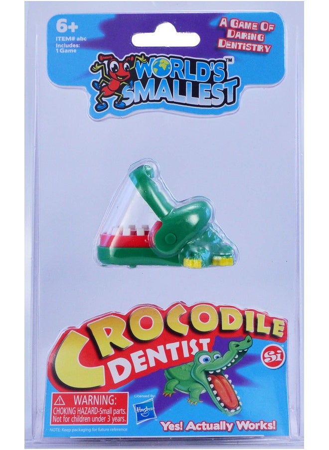 World's Smallest Crocodile Dentist