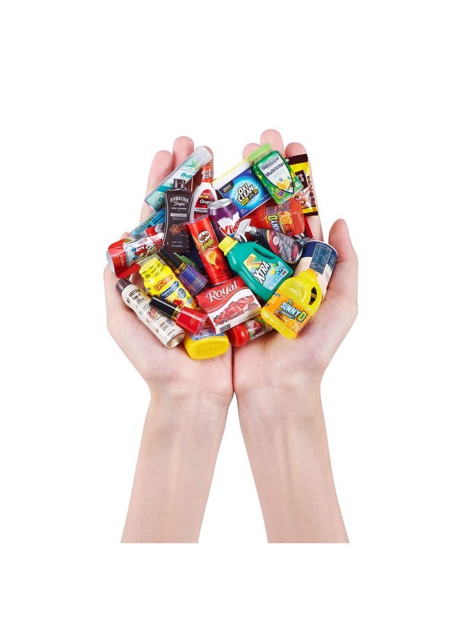 5 Surprise Mini Brands Series 4 by ZURU Amazon Exclusive Mystery Real Miniature Collectible Toy Capsule for Kids, Teens, and Adults (Pack of 2)