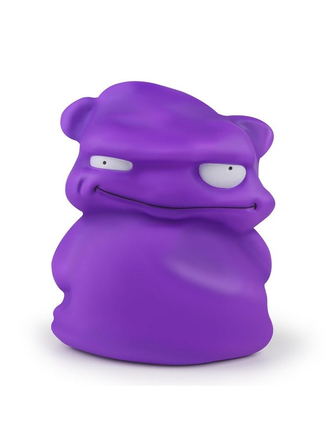 Anboor 9.8inches Jumbo Squishies Purple Monster Toy Kawaii Gaint Soft Animal Toy Slow Rising Scented Squishys Stress Relief Squeeze Toy Kids Toys for Halloween Birthday Party Deco