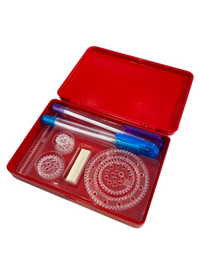 Worlds Smallest The Original Spirograph With 6 wheels