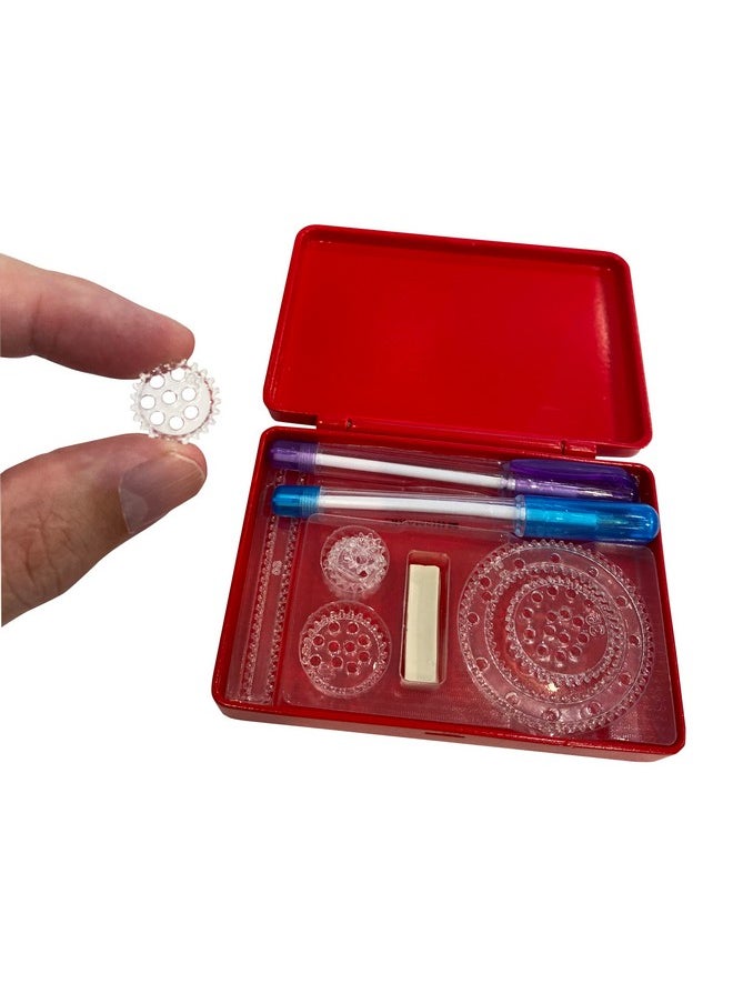 Worlds Smallest The Original Spirograph With 6 wheels