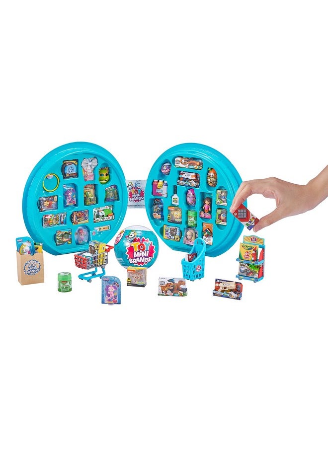 5 Surprise Toy Mini Brand Series 1 Collector's Kit - Amazon Exclusive Mystery Capsule Real Miniature Toys by Zuru (3 Capsules + 1 Collector's Case), Multicolor