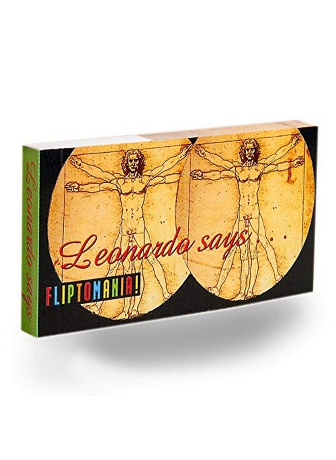 Leonardo Says Pump Up with Art Flipbook