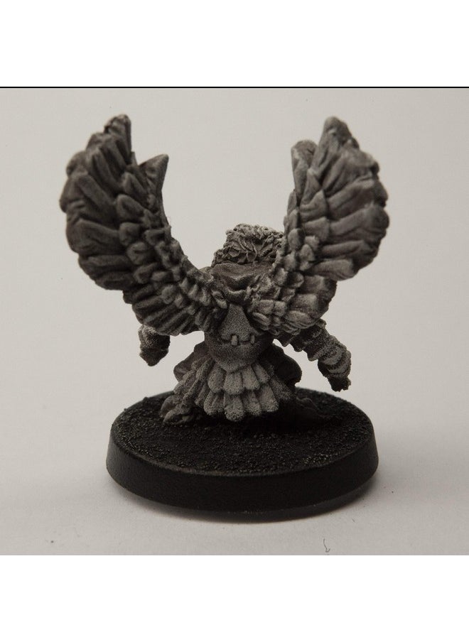 Stonehaven Male Owlfolk Rogue Miniature Figure (for 28mm Scale Table Top War Games) - Made in US