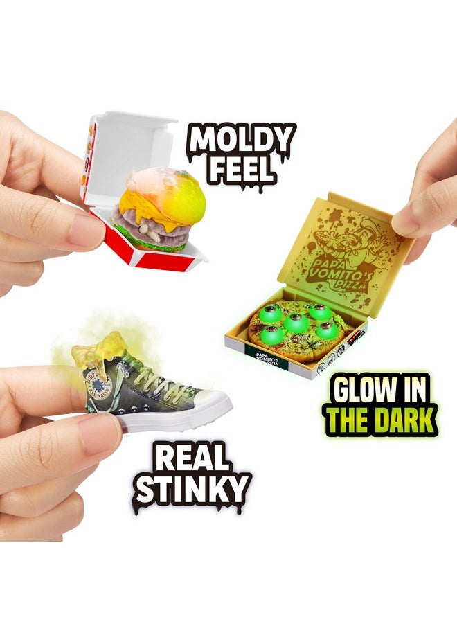 5 Surprise Mega Gross Minis by ZURU Boys Mystery Collectible Minis Brands Parody, Toys for Boys and Girls 3+, Halloween Toy