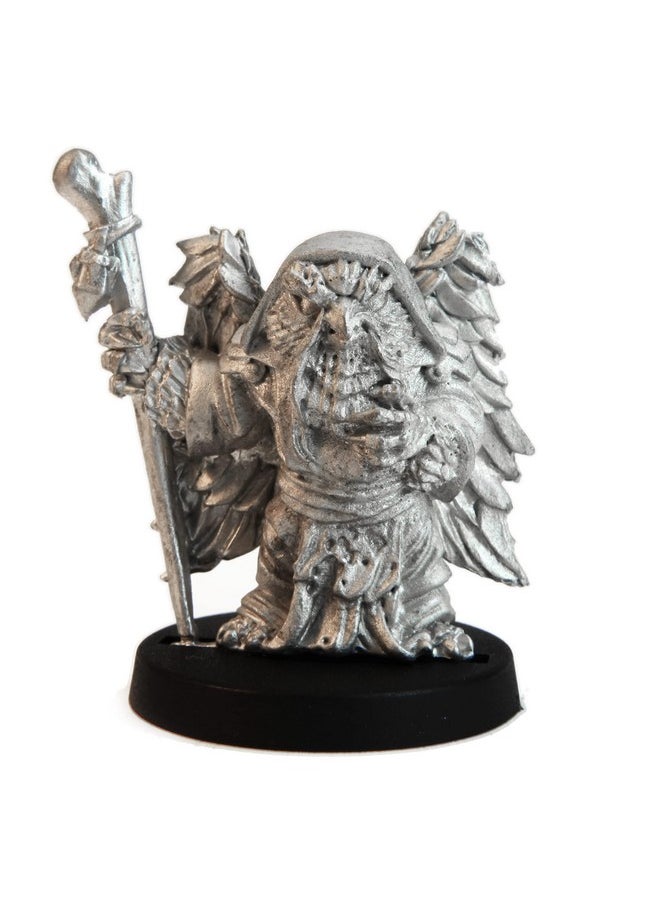 Stonehaven Male Owlfolk Wizard Miniature Figure (for 28mm Scale Table Top War Games) - Made in US