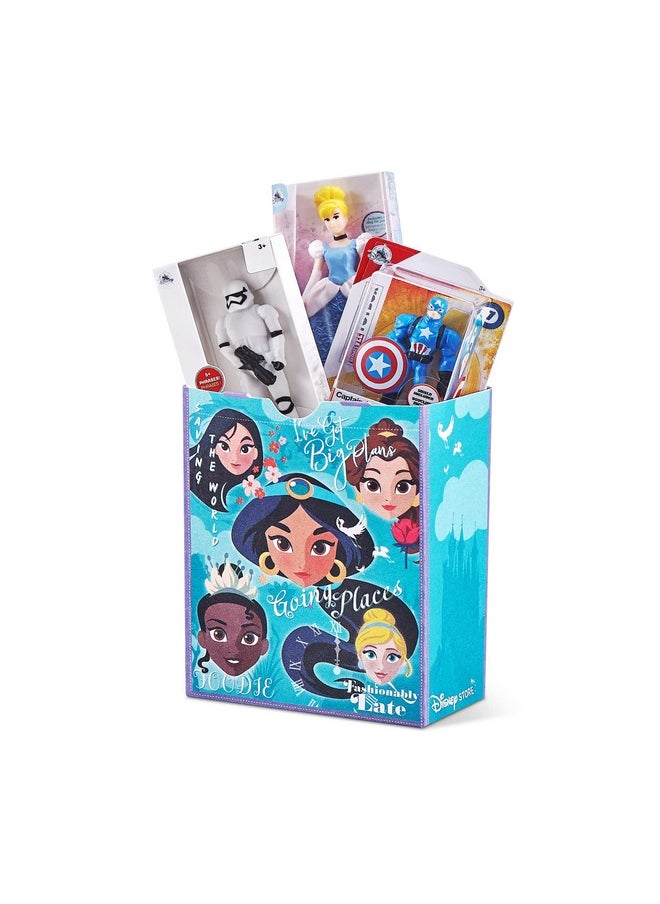 5 Surprise Disney Mini Brands Collectible Toys by ZURU - Great Stocking Stuffers - Disney Store Edition, 2 Capsules of 5 Mystery Toys for Kids, Teens, and Adults (Amazon Exclusive)