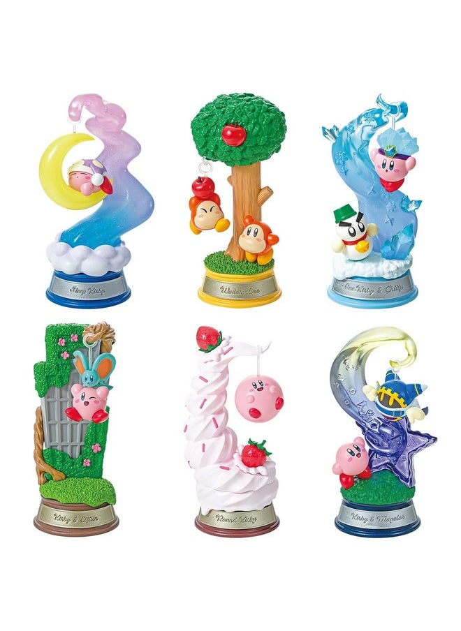 Re-Ment Swing Kirby in Dream Land Blind Box - Includes 1 of 6 Collectible Mini Figurines - Fun and Versatile Decoration
