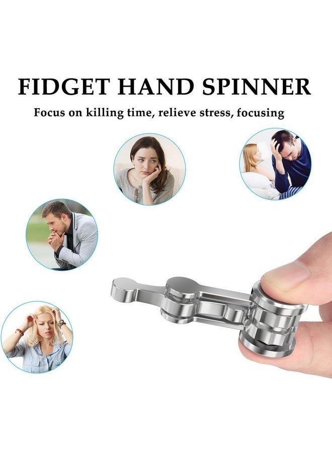 Duomishu Fidget Spinner, Fidget Hand Toys Focus Finger Spinning Toys for Kids and Adults Relieving Stress Boredom, Party Favors for Kids Adults, Classroom Prizes ect.