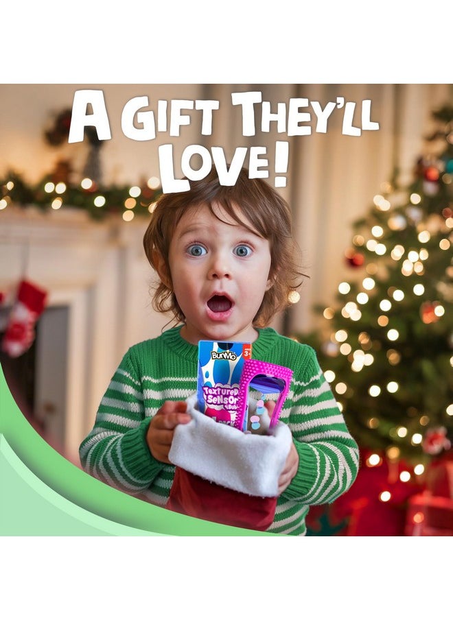 BUNMO Kids Stocking Stuffers - Liquid Motion Bubbler with Sensory Texture - Stocking Stuffers for Kids - Bubble Timer - Liquid Motion Sensory Toys for Calming & Sensory Exploration - Small Purple