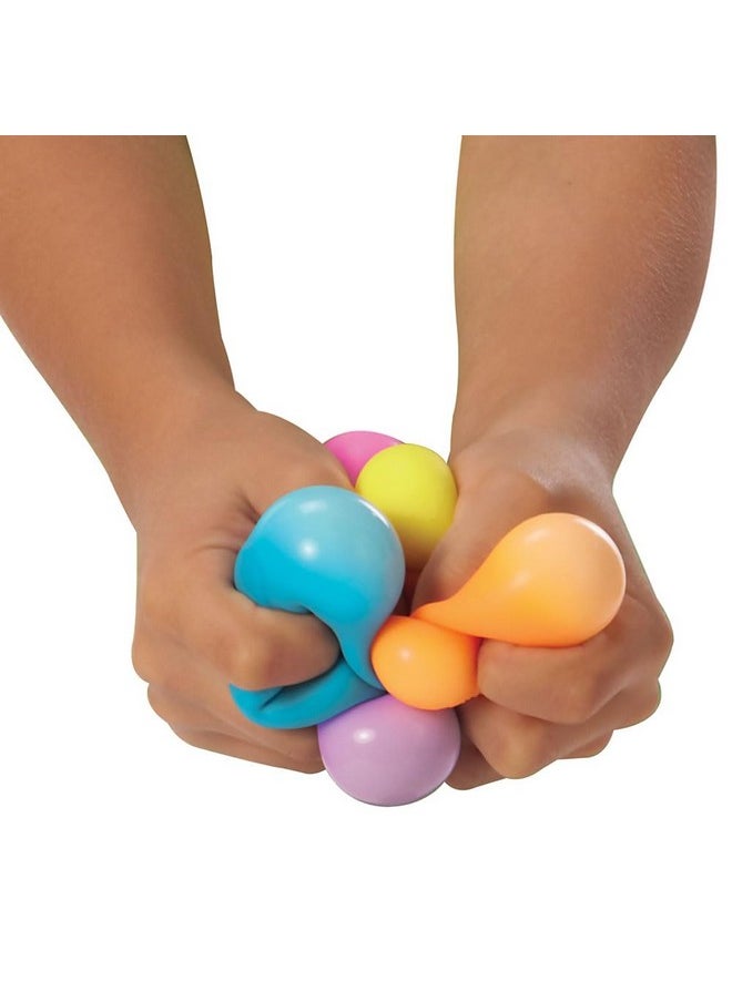 Schylling NeeDoh Rainboh Teenie - Sensory Fidget Toy - 6 Mini Groovy Globs - Ages 3 to Adult