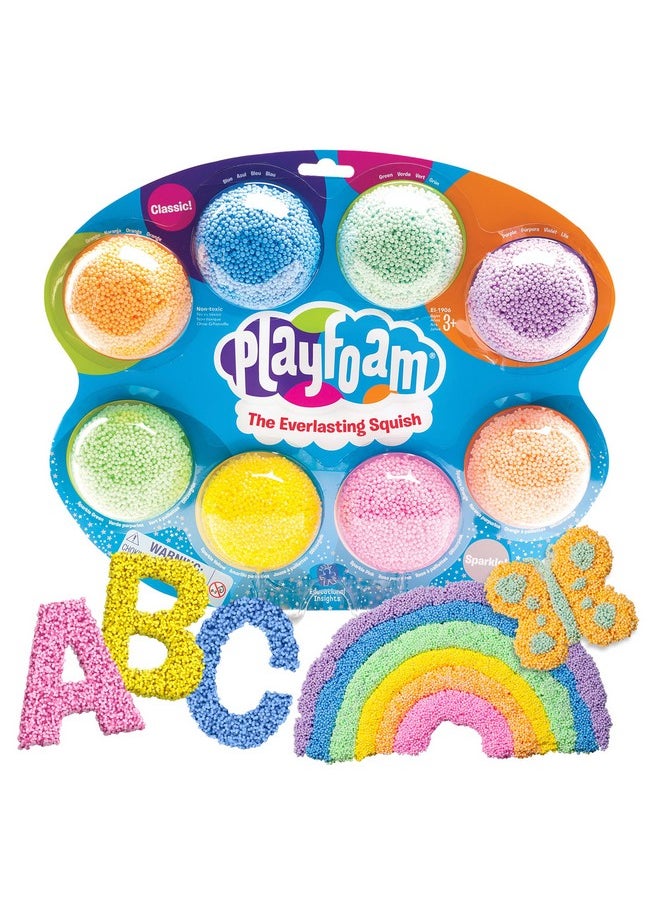 Educational Insights Playfoam 8-Pack, Fidget Toy and Sensory Toys for Kids, Fidget Toys for Classroom, Gift for Ages 3+, Stocking Stuffers for Kids