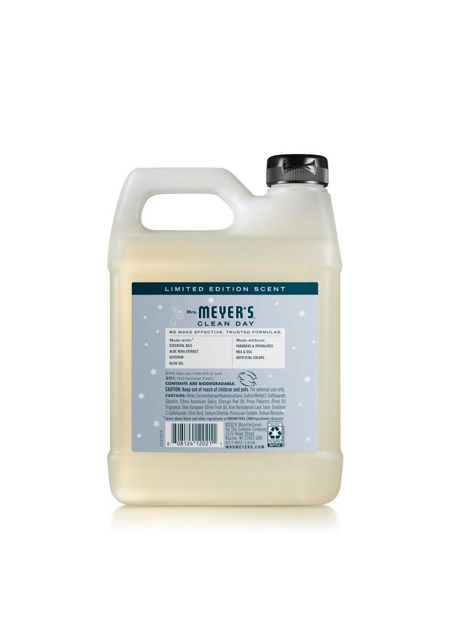 Mrs. Meyer's Clean Day Liquid Hand Soap Refill, Snowdrop Scent, 33 Ounce Bottle