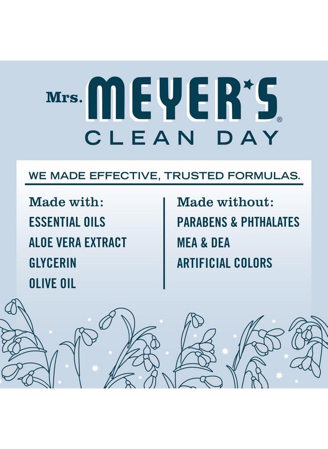 Mrs. Meyer's Clean Day Liquid Hand Soap Refill, Snowdrop Scent, 33 Ounce Bottle
