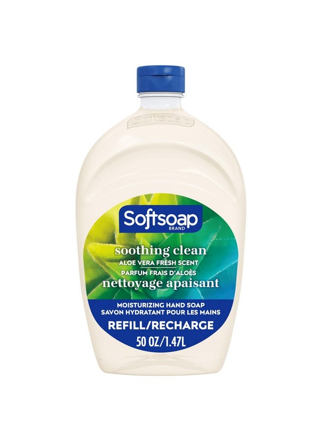Softsoap Soothing Clean Liquid Hand Soap Refill, 50 Ounce