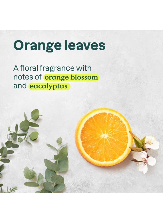 ATTITUDE Foaming Hand Soap, EWG Verified, Plant and Mineral-Based Ingredients, Vegan and Cruelty-free Personal Care Products, Orange Leaves, Bulk Refill, 67.62 Fl Oz