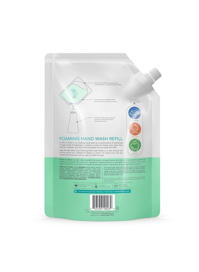Method Foaming Hand Soap, Refill, Coconut Water, 28 Oz, 28 Fl Oz