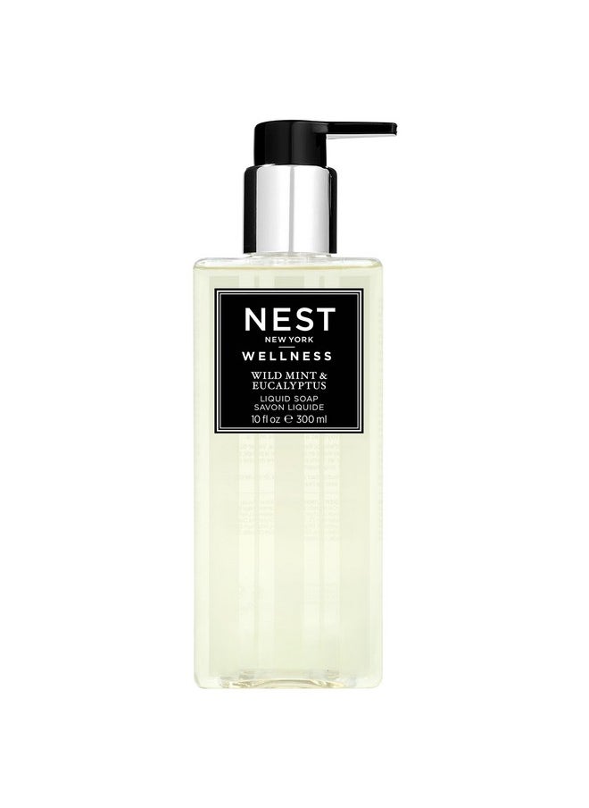 NEST Fragrances Wild Mint & Eucalyptus Liquid Hand Soap 10 Fl Oz (Pack of 1)