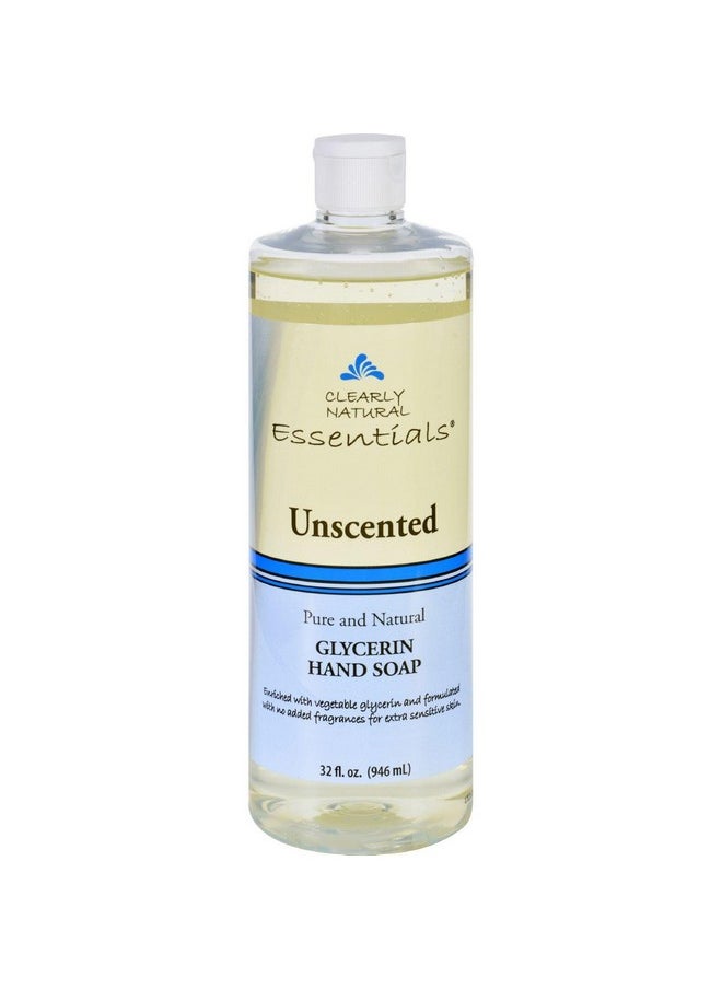 Clearly Natural Liquid Glycerine Hand Soap Refill Unscented Unscented 32 Oz (Pack of 2)