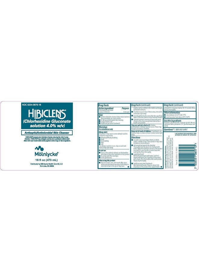 Hibiclens Anti-microbial Skin Cleanser + Hand Pump (Original Version)