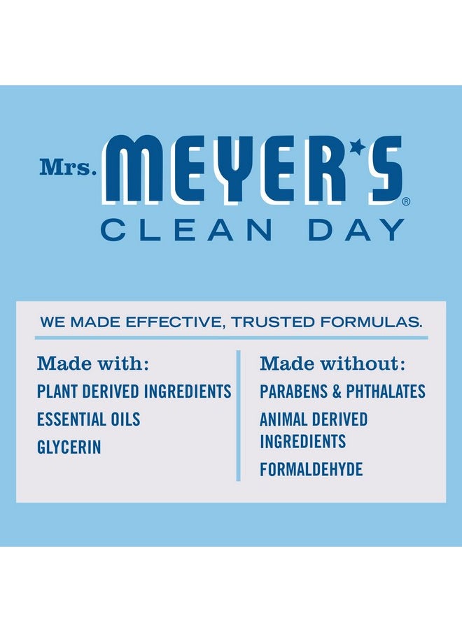 MRS. MEYER'S CLEAN DAY Liquid Fabric Softener, Infused with Essential Oils, Paraben Free, Rain Water Scent, 32 oz (32 Loads)
