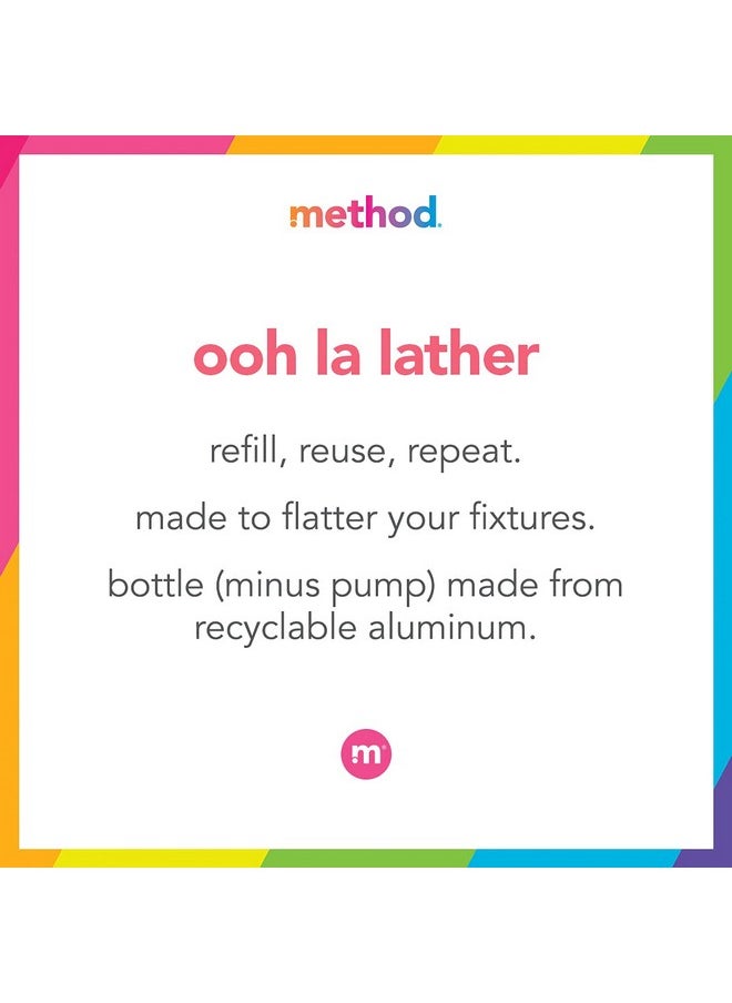 Method Gel Hand Soap, Vetiver + Amber, Reusable Black Aluminum Bottle, Biodegradable Formula, 12 oz (Pack of 3)