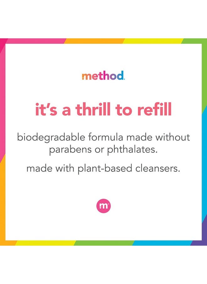 Method Foaming Hand Soap Refill, Violet + Lavender, Recyclable Bottle, Biodegradable Formula, 28 fl oz (Pack of 4)