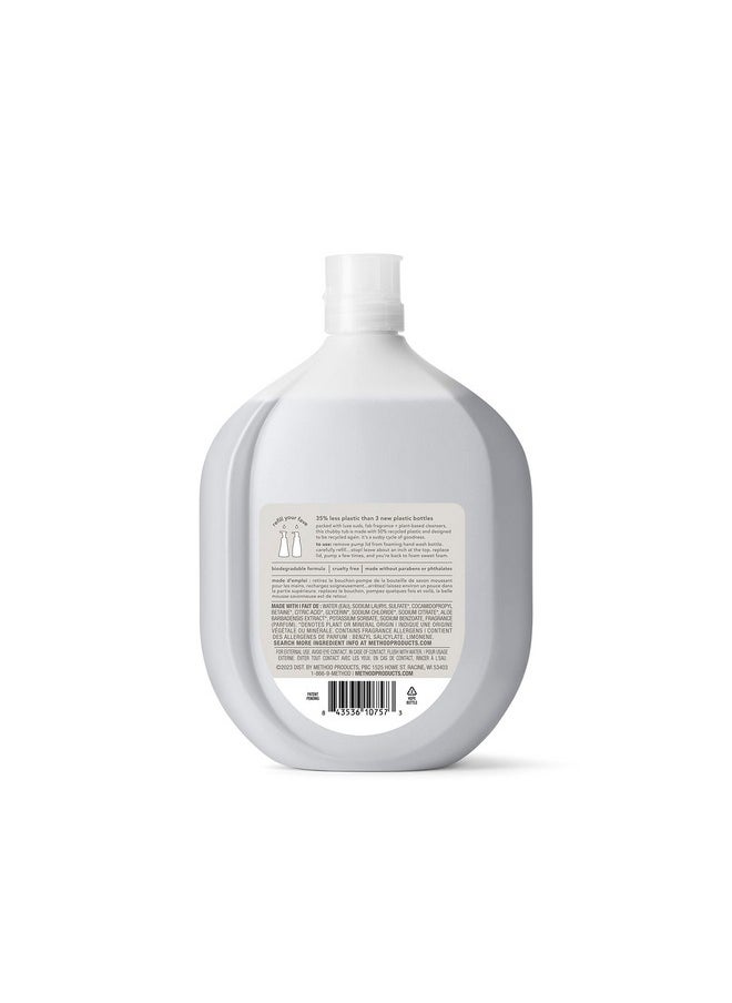 Method Foaming Hand Soap Refill, Violet + Lavender, Recyclable Bottle, Biodegradable Formula, 28 fl oz (Pack of 4)
