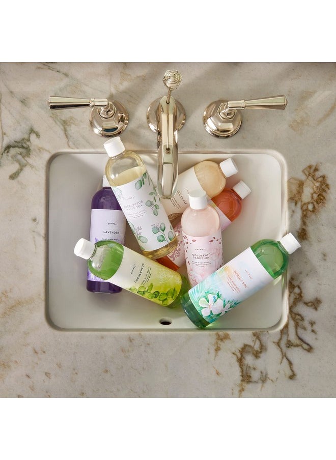 Thymes Eucalyptus Hand Wash Refill - Scented Liquid Hand Soap - Nourishing and Lightly Scented, Ideal for Daily Cleansing - Fresh & Energizing Eucalyptus Scent - Liquid Hand Soap - 24.5 Fl Oz