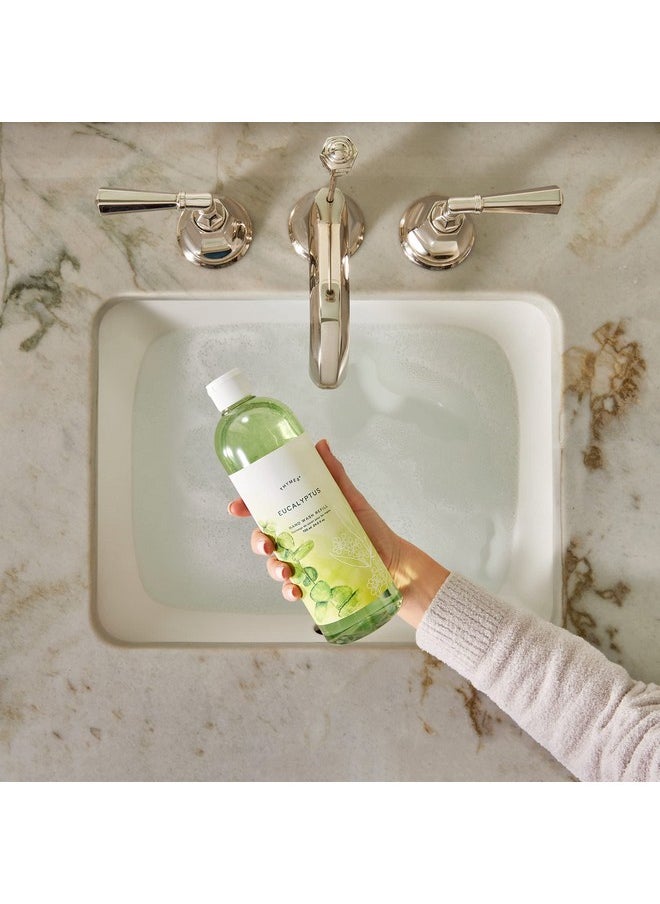 Thymes Eucalyptus Hand Wash Refill - Scented Liquid Hand Soap - Nourishing and Lightly Scented, Ideal for Daily Cleansing - Fresh & Energizing Eucalyptus Scent - Liquid Hand Soap - 24.5 Fl Oz