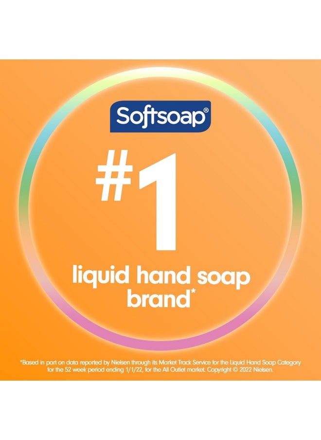 Softsoap Antibacterial Liquid Hand Soap, Crisp Clean Scent Hand Soap, 11.25 Ounce, 6 Pack