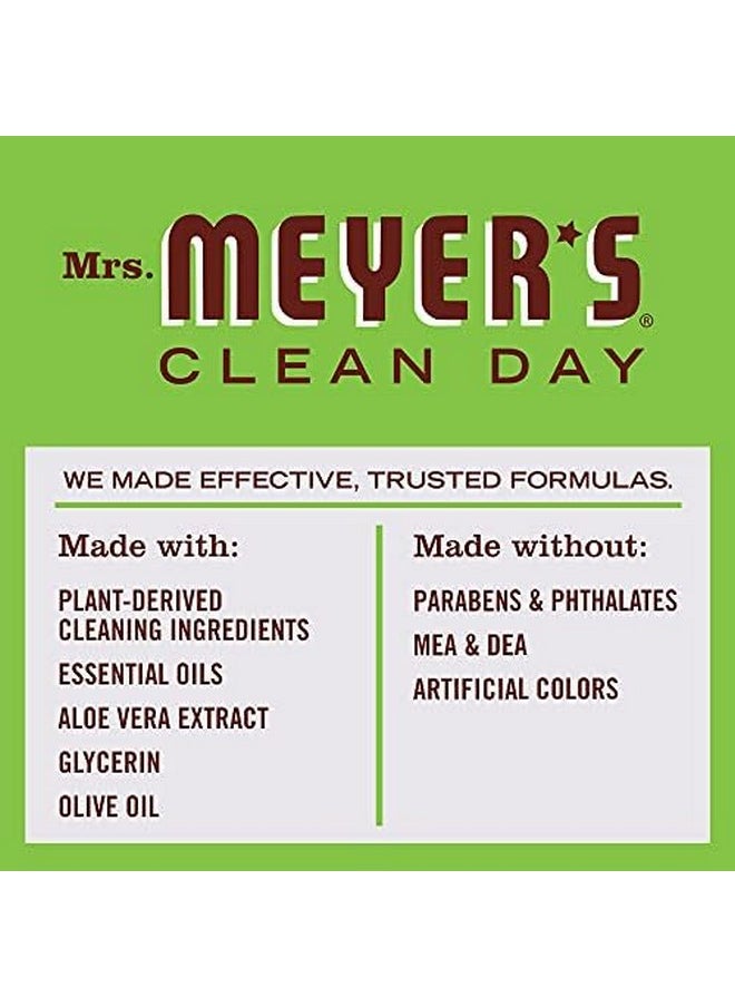 MRS. MEYER'S CLEAN DAY Hand Soap, Made with Essential Oils, Biodegradable Formula, Apple, 12.5 fl. oz - Pack of 3